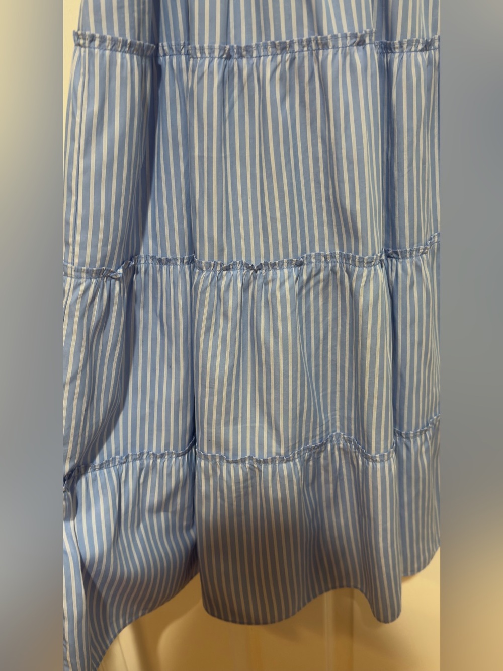 Hill House Home Ellie Nap Dress - Blue Stripe - Picture 8 of 12